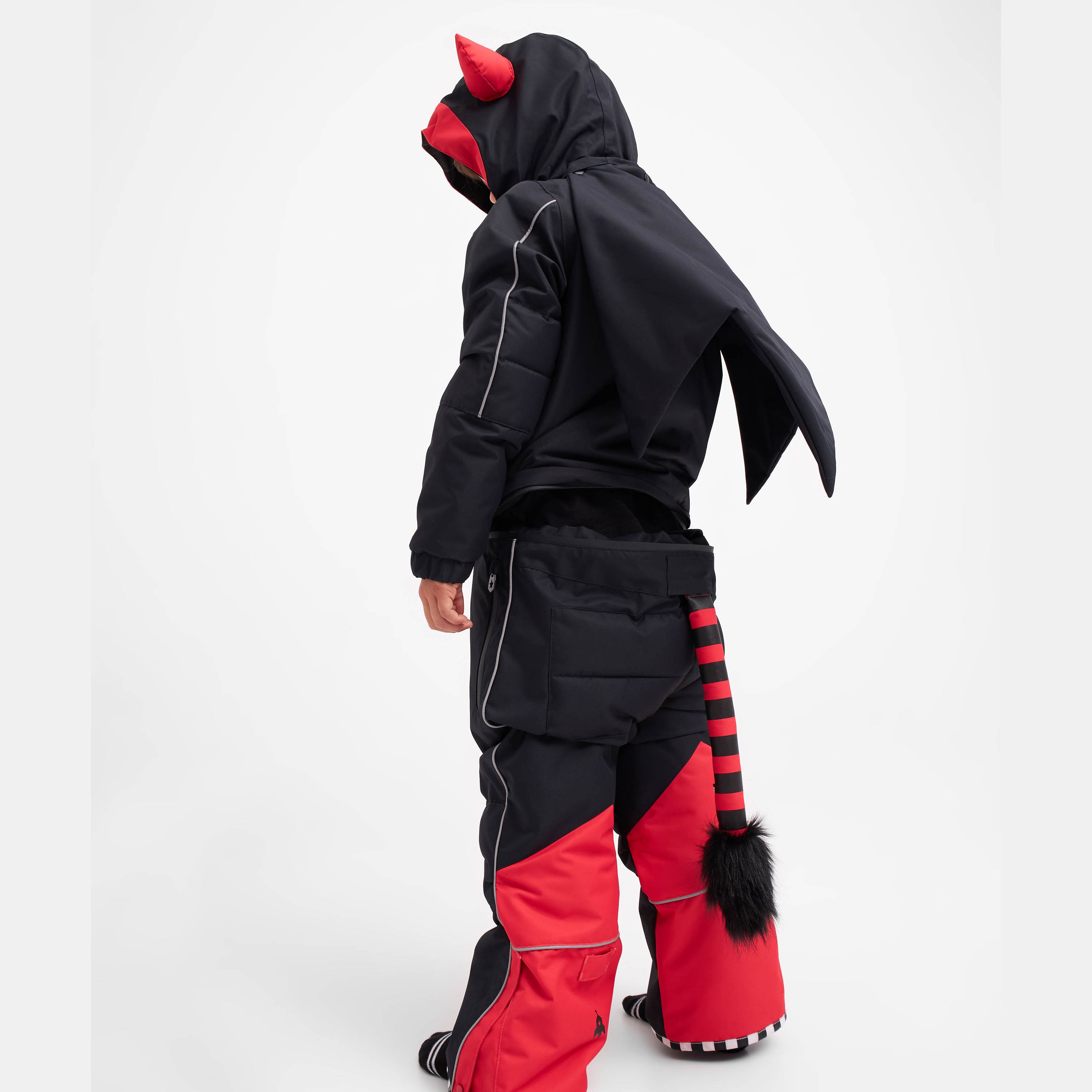 Salopete -  weedo DevilDo Black Snowsuit